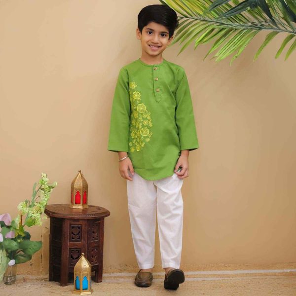 Green Kurta Pajama