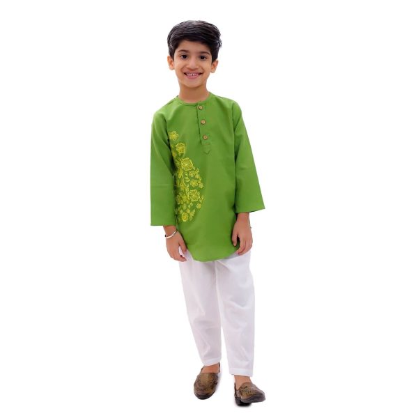 Green Kurta Pajama