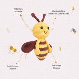 Honey Bee Crochet Toy