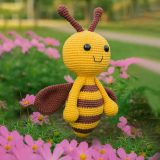 Honey Bee Crochet Toy