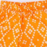 Orange Bandhani Co Ord Set