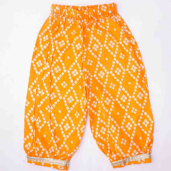 Orange Bandhani Co Ord Set