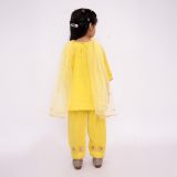 Yellow Jacket Suit Set