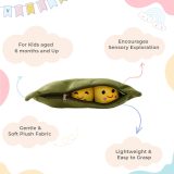 Dark Green Peas Soft Toy