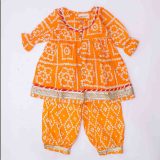 Orange Bandhani Co Ord Set