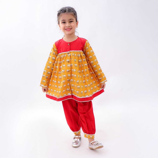 Mustard Camel Co Ord Set