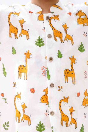 Giraffe Shorts Set