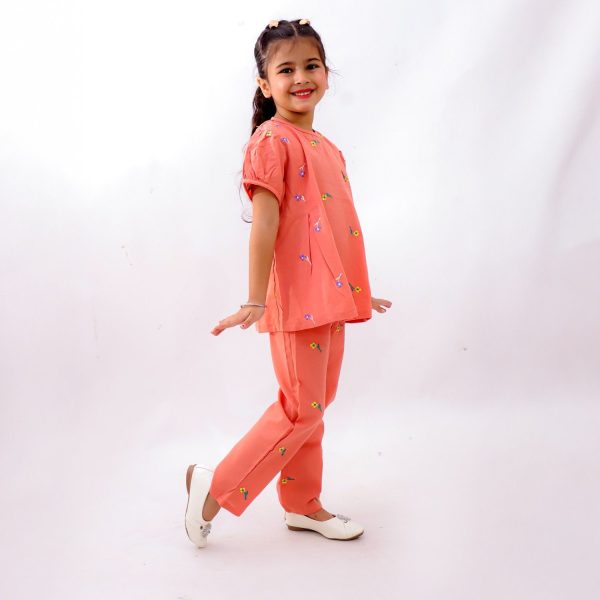 Peach Co Ord Set