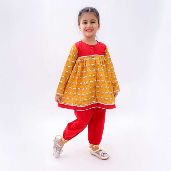 Mustard Camel Co Ord Set