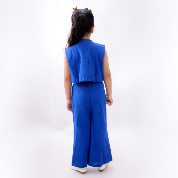 Blue Sunflower Co Ord Set