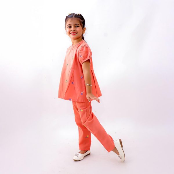 Peach Co Ord Set