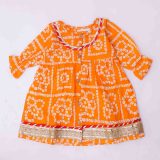 Orange Bandhani Co Ord Set