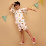 Giraffe Shorts Set