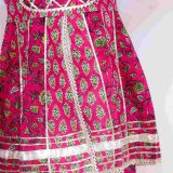 Red Floral Sharara Set