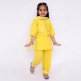 Yellow Jacket Suit Set