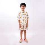 Giraffe Shorts Set
