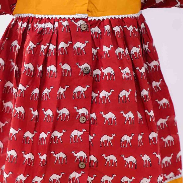 Maroon Camel Co Ord Set