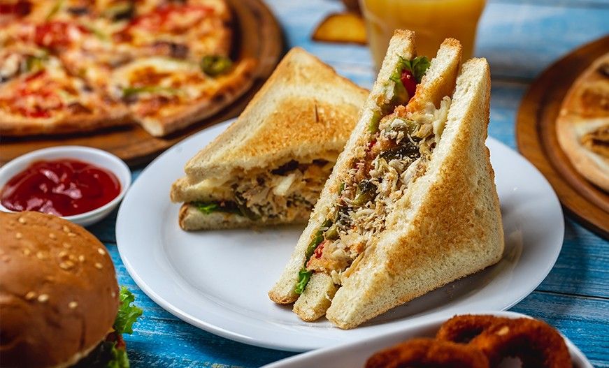 Breakfast Ideas For Kids - Stuffed Tofu Sandwich