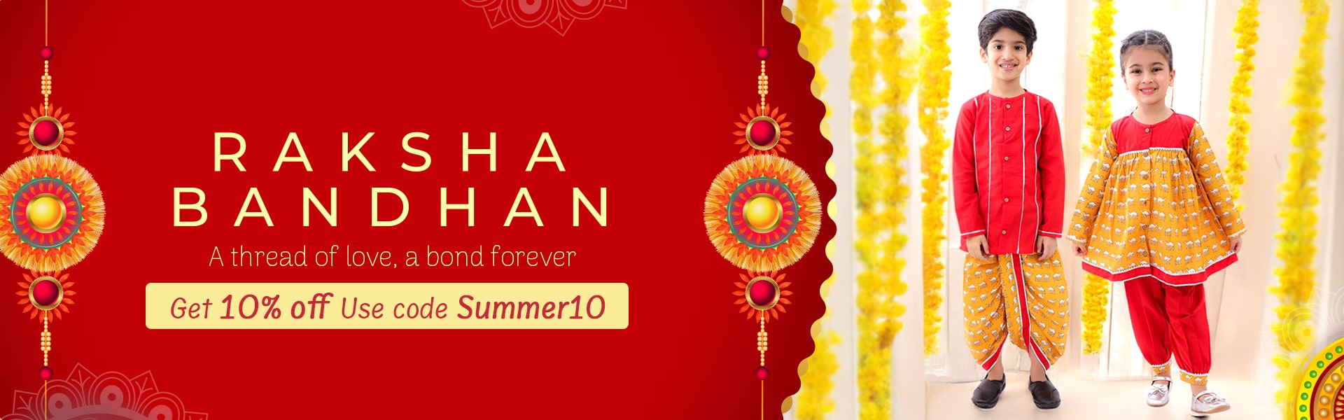 Raksha Bandhan Banner