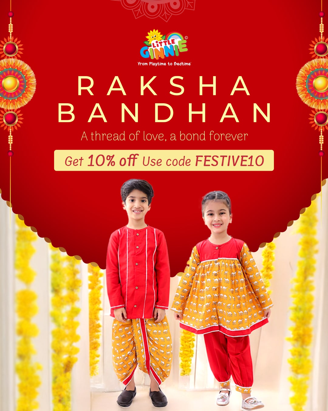 Raksha Bandhan Banner