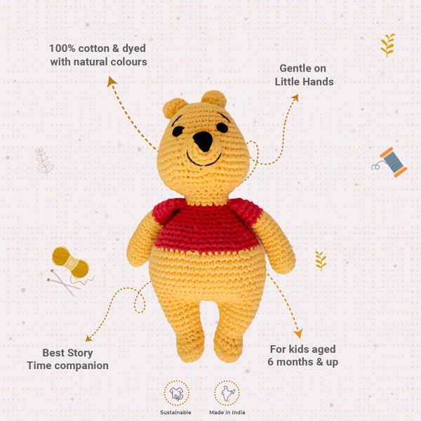 Pooh Crochet Toy