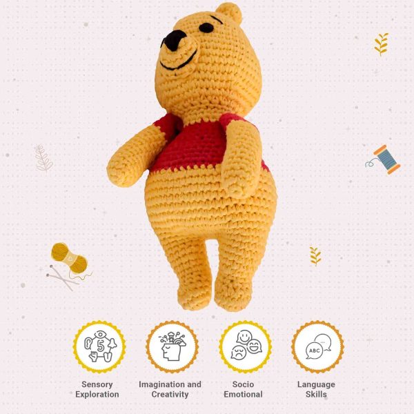 Pooh Crochet Toy