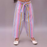 Girls Colourful Stripes Co Ord Set