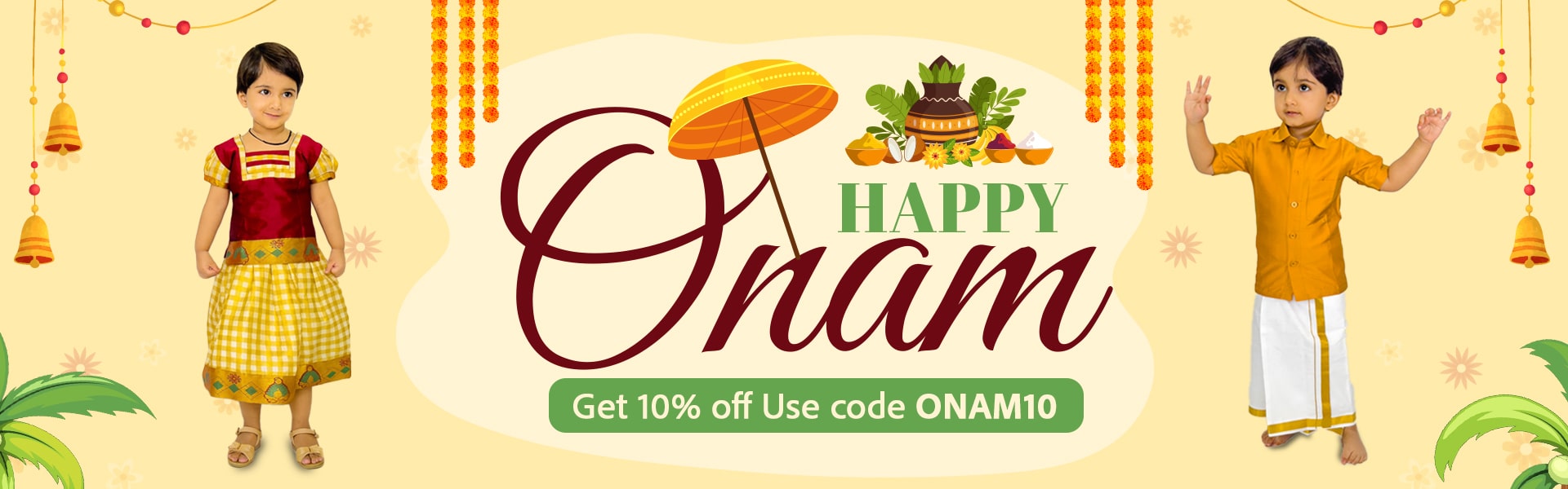 Onam Website Banner