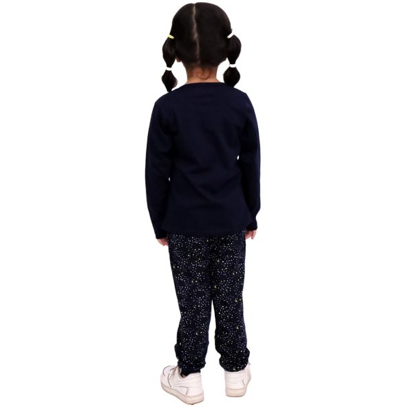 Unisex Dark Blue Little Ginnie Mascot Night suit