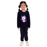Unisex Dark Blue Little Ginnie Mascot Night suit