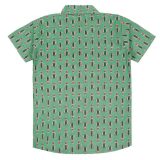 Boys Green Hot Air Balloon Shorts Set