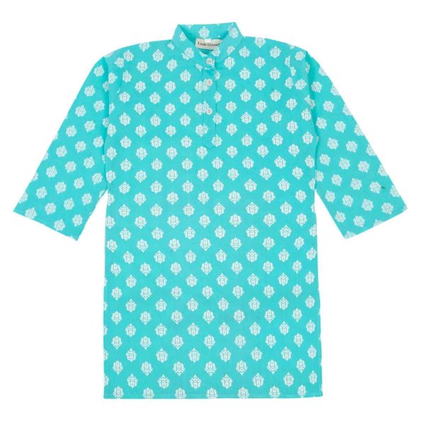 Boys Sky Blue Dhoti Kurta