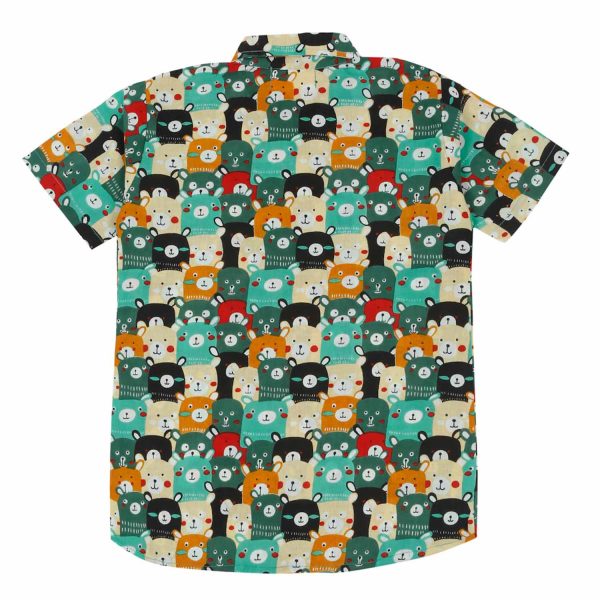 Boys Animal Print Shorts Set