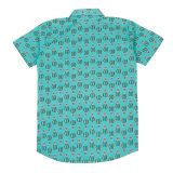 Boys Blue Hot Air Balloon Shorts Set