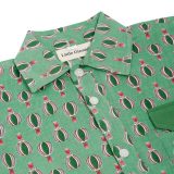 Boys Green Hot Air Balloon Shorts Set