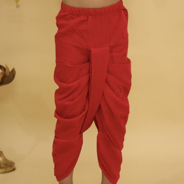 Boys Krishna Embroidery Dhoti Kurta