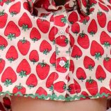 Girls Strawberry Print Co ord Set