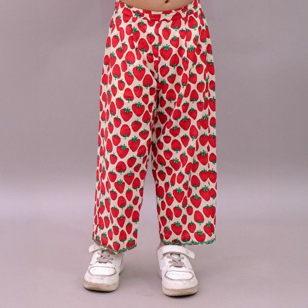 Girls Strawberry Print Co ord Set