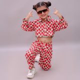 Girls Strawberry Print Co ord Set