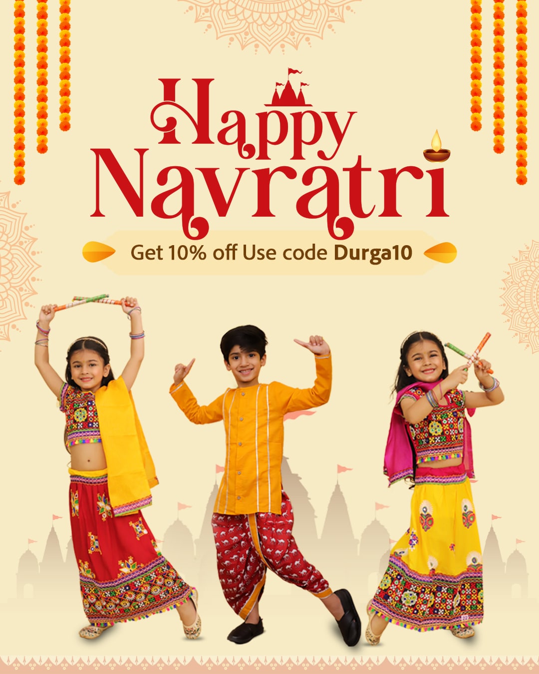 Navratri Mobile Banner