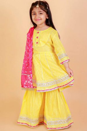 Sharara Set With Dupatta