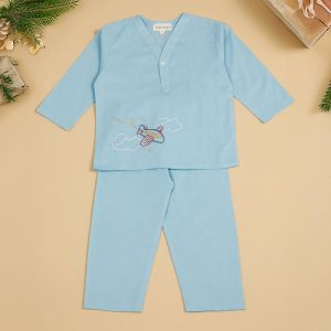 Blue Kurta Pajama for Kids