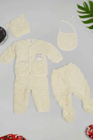 Infant Night Suit Set of 5 Yellow