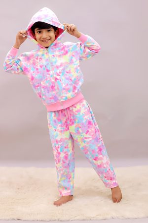 Multi Color Boy Winter Hoodie