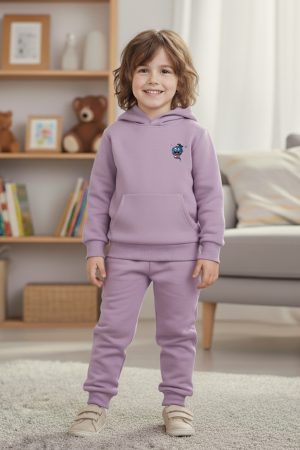 Purple Hooded Sweatshirt